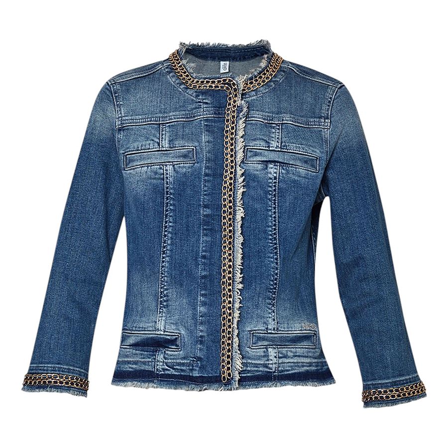 Giubbeto di jeans in denim da donna Liu Jo | UXX039D412877556
